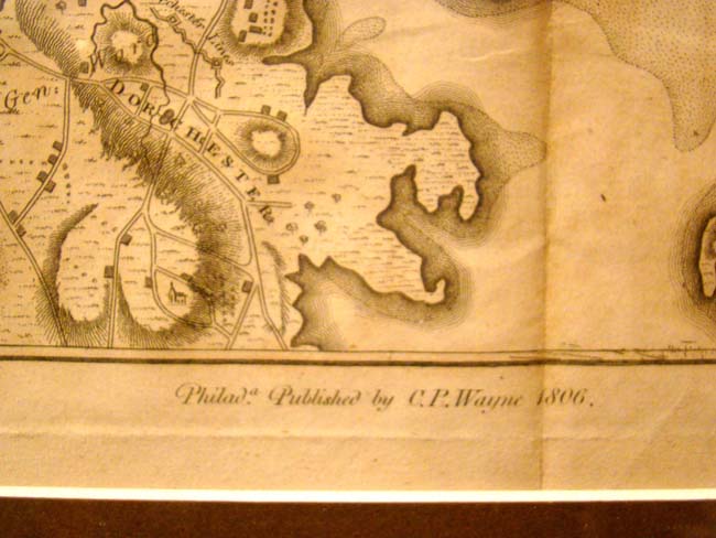 "Boston and its' Environs" published by C. P. Wayne in 1806 for "The Life of Washington" — image 2